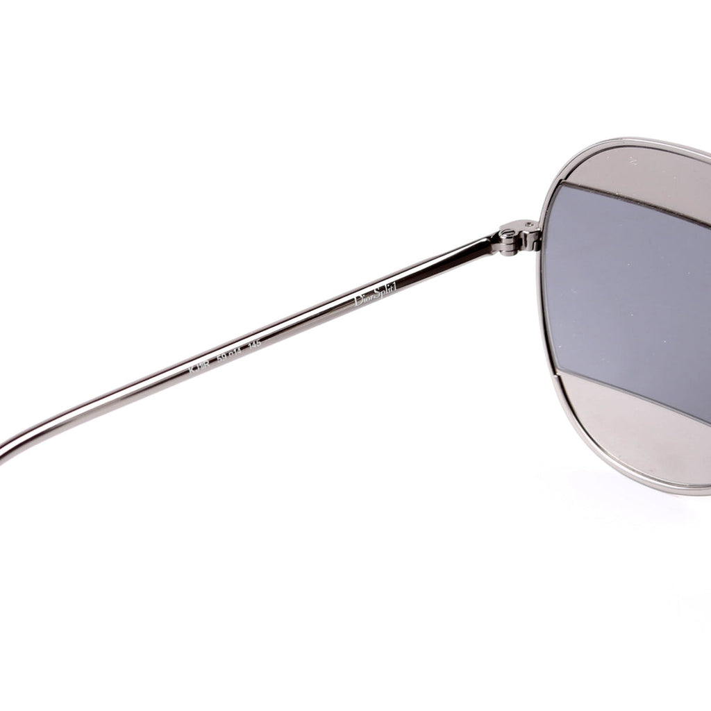 KJ1R Dior Split 1 Aviator Sunglasses Black