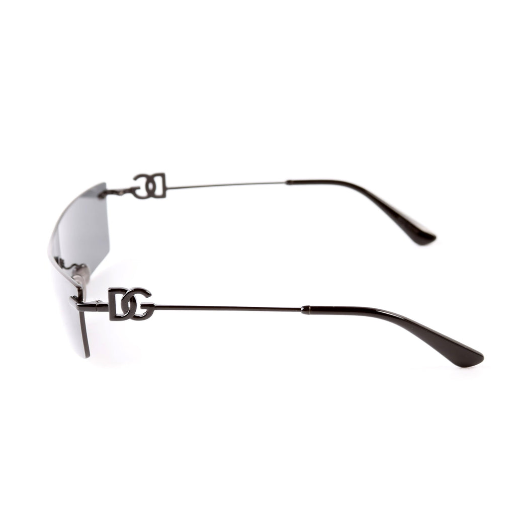 DG2292 Shield Sunglasses Black