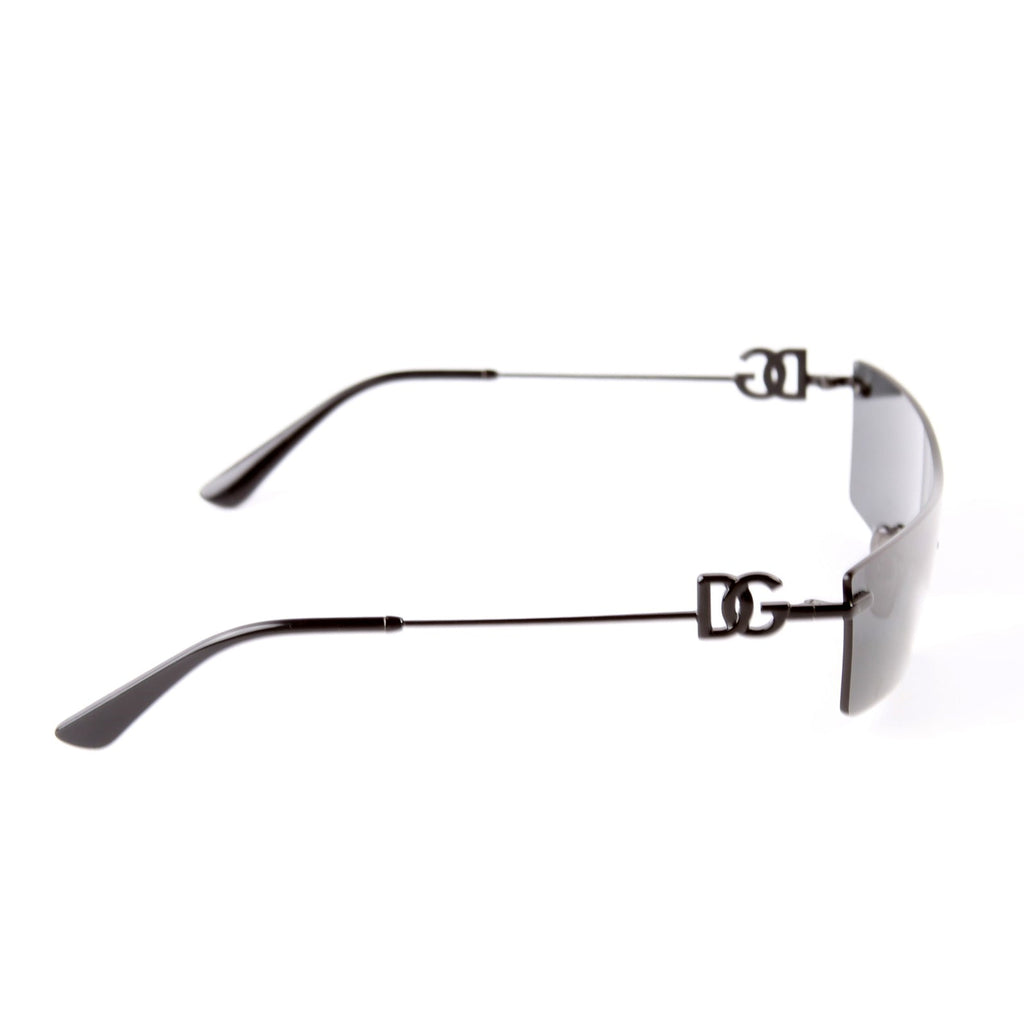 DG2292 Shield Sunglasses Black