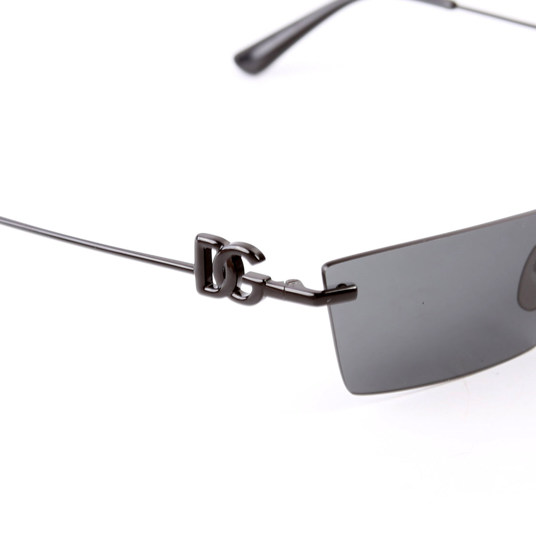 DG2292 Shield Sunglasses Black
