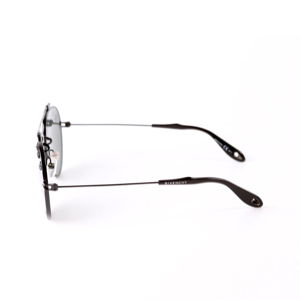 GV 7057 Stars Aviators Sunglasses Black