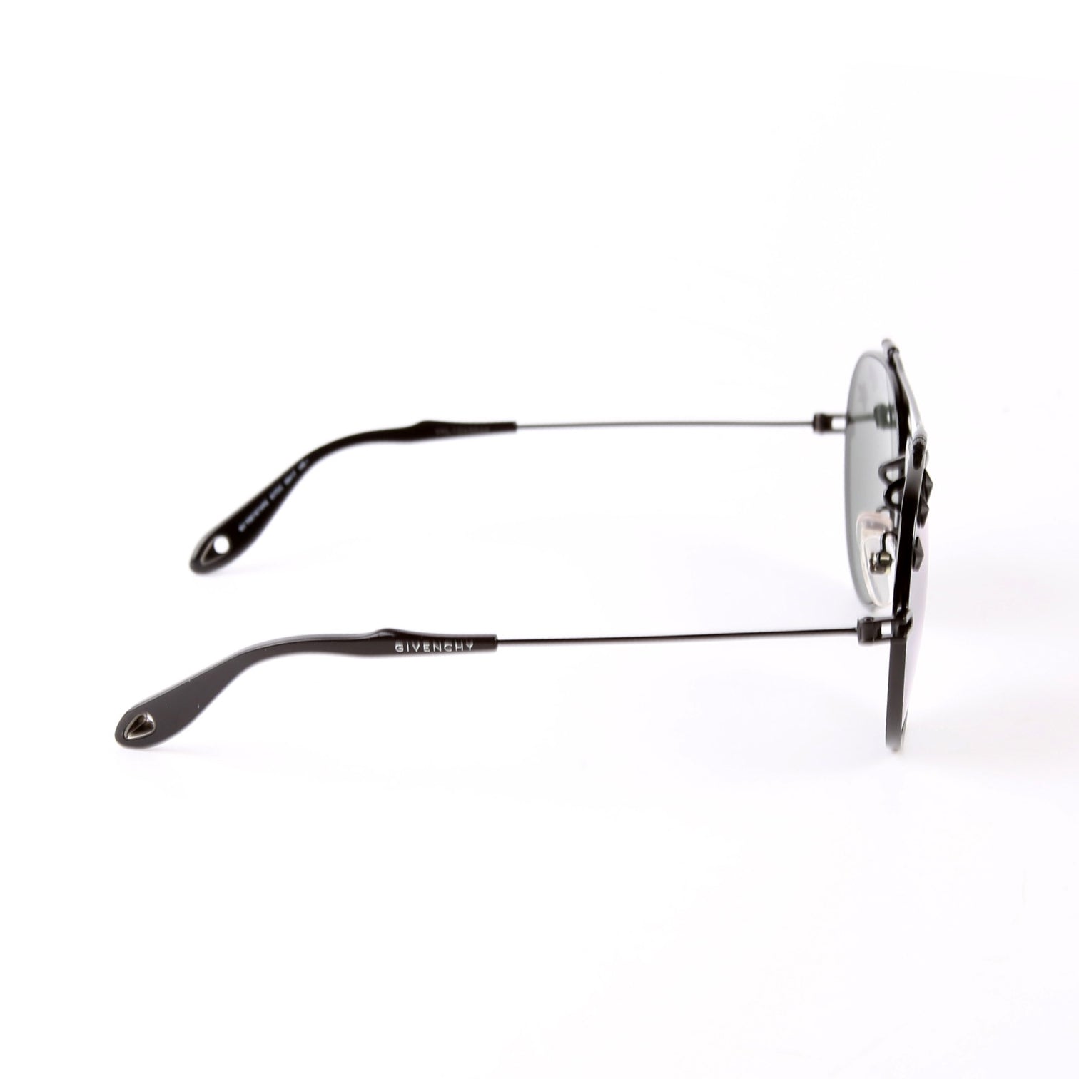 GV 7057 Stars Aviators Sunglasses Black