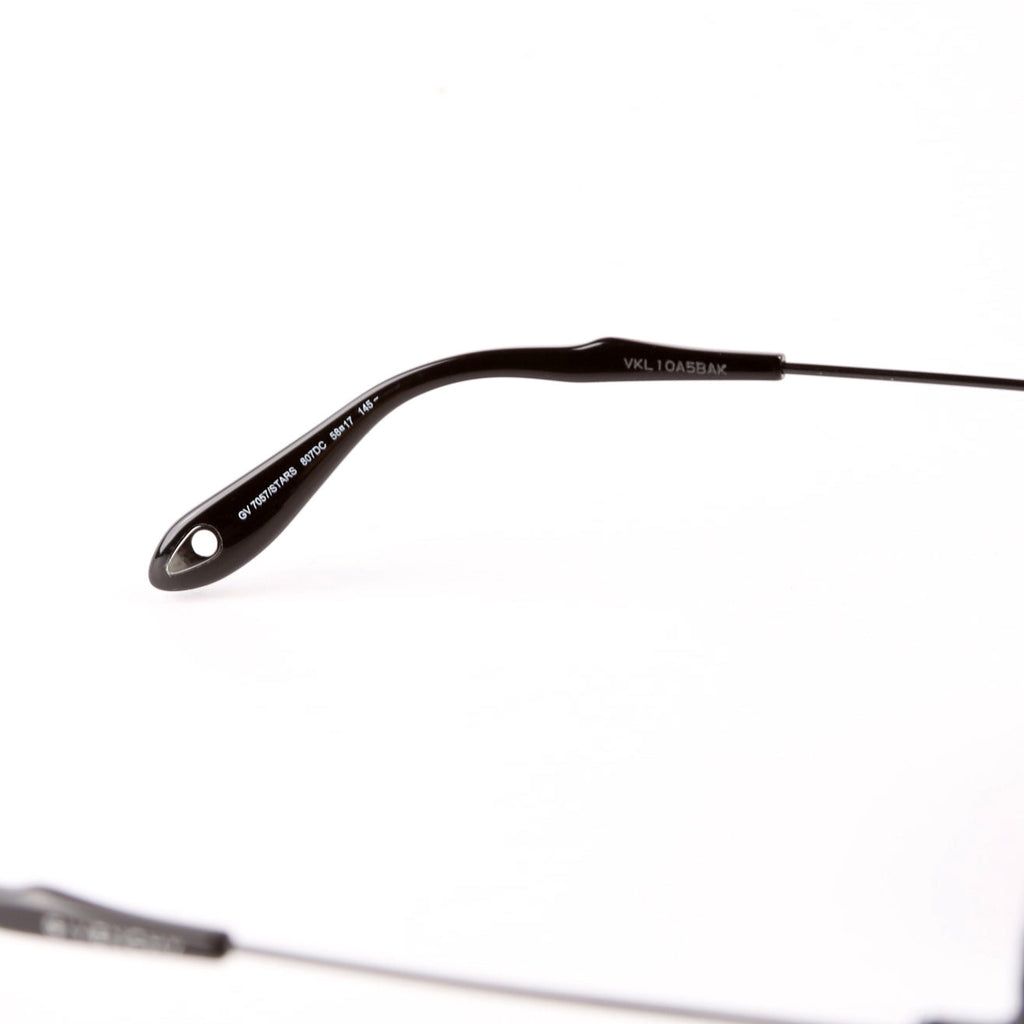 GV 7057 Stars Aviators Sunglasses Black