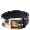 Nova Check Belt Size 75/30 Brown