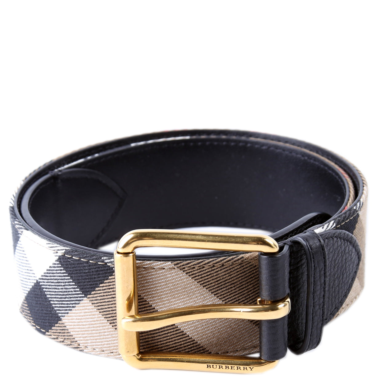Nova Check Belt Size 75/30 Brown