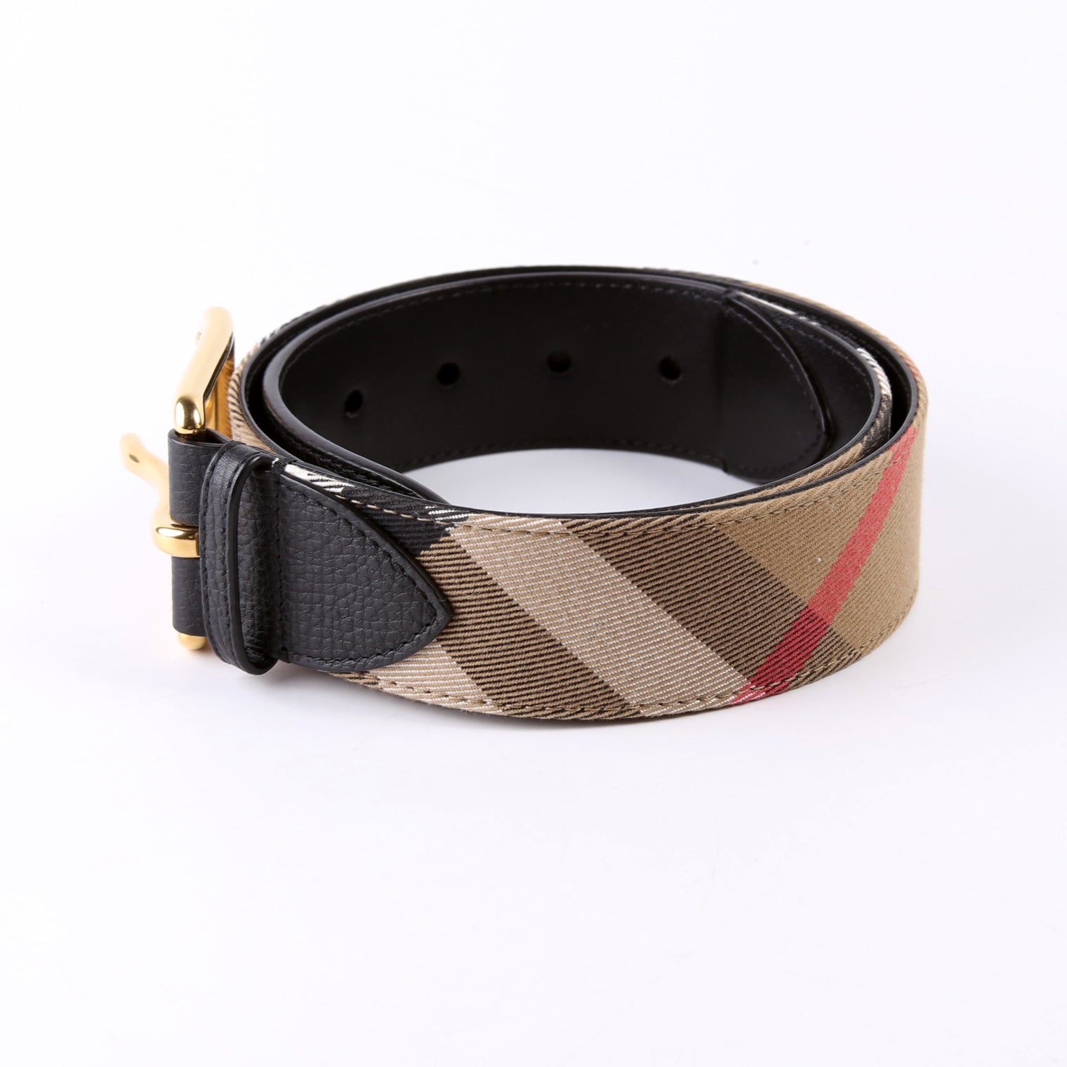 Nova Check Belt Size 75/30 Brown