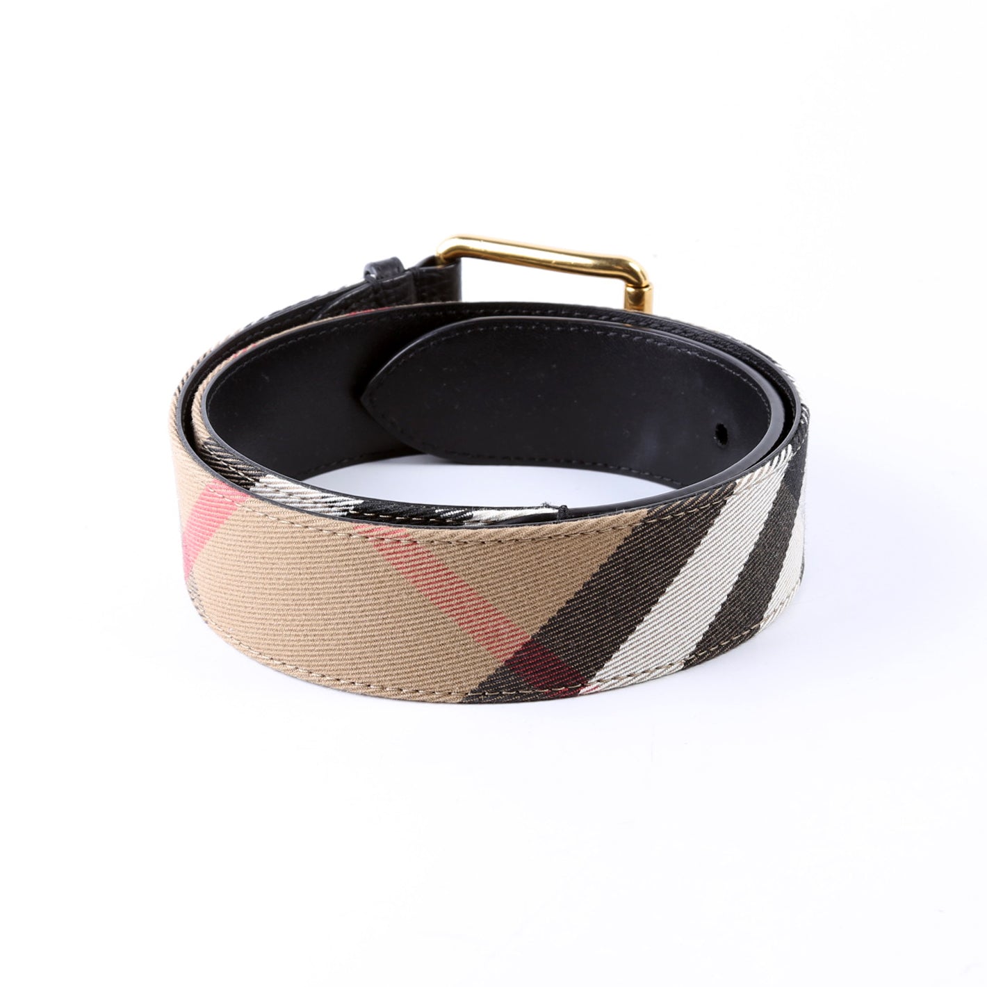 Nova Check Belt Size 75/30 Brown