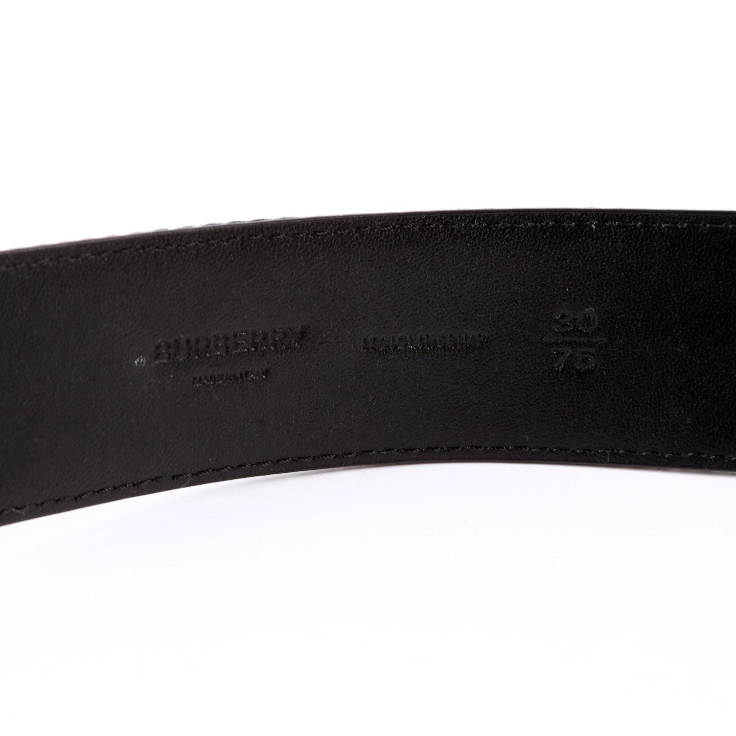 Nova Check Belt Size 75/30 Brown