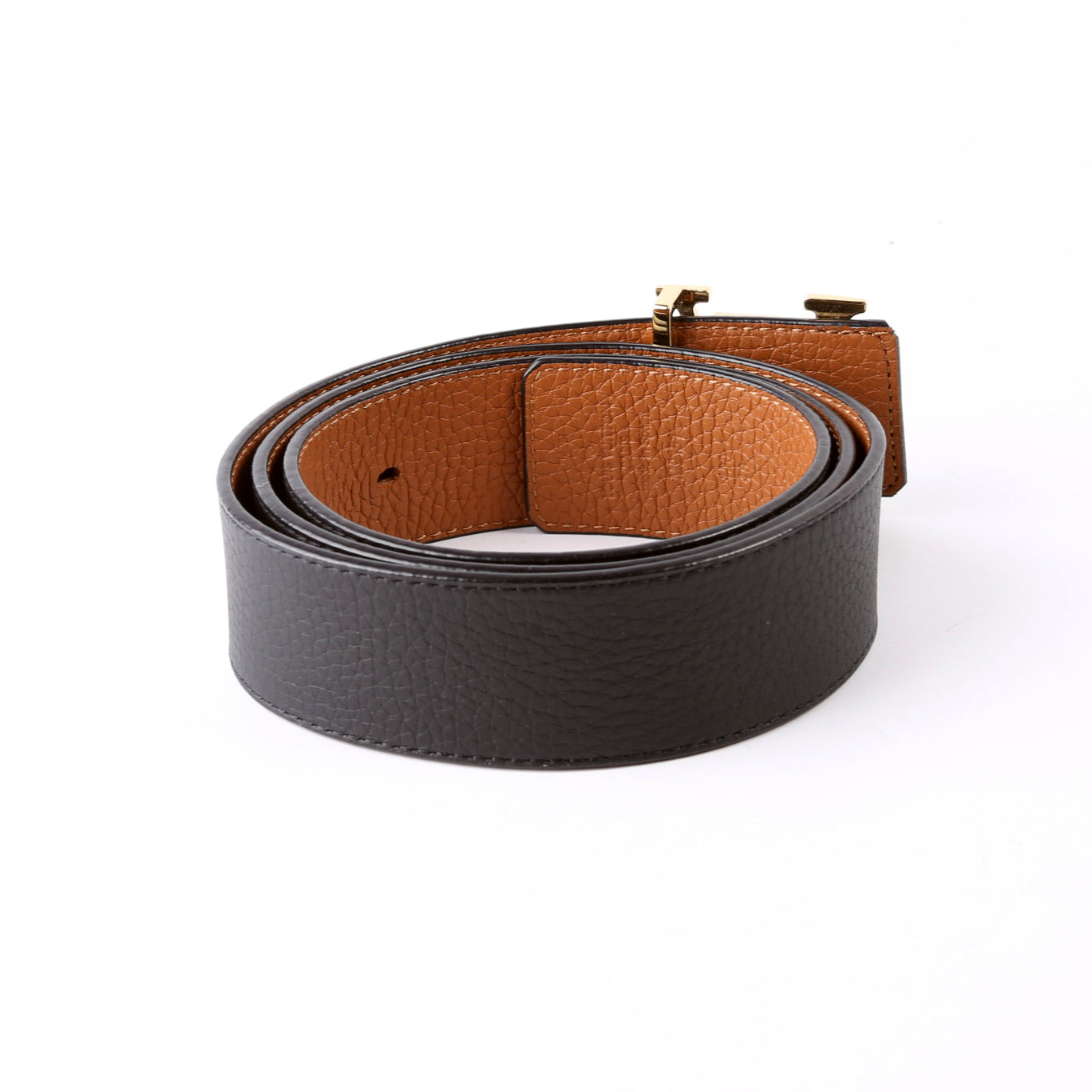LV Initiales 40MM Taurillon Belt Size 120/48 Black