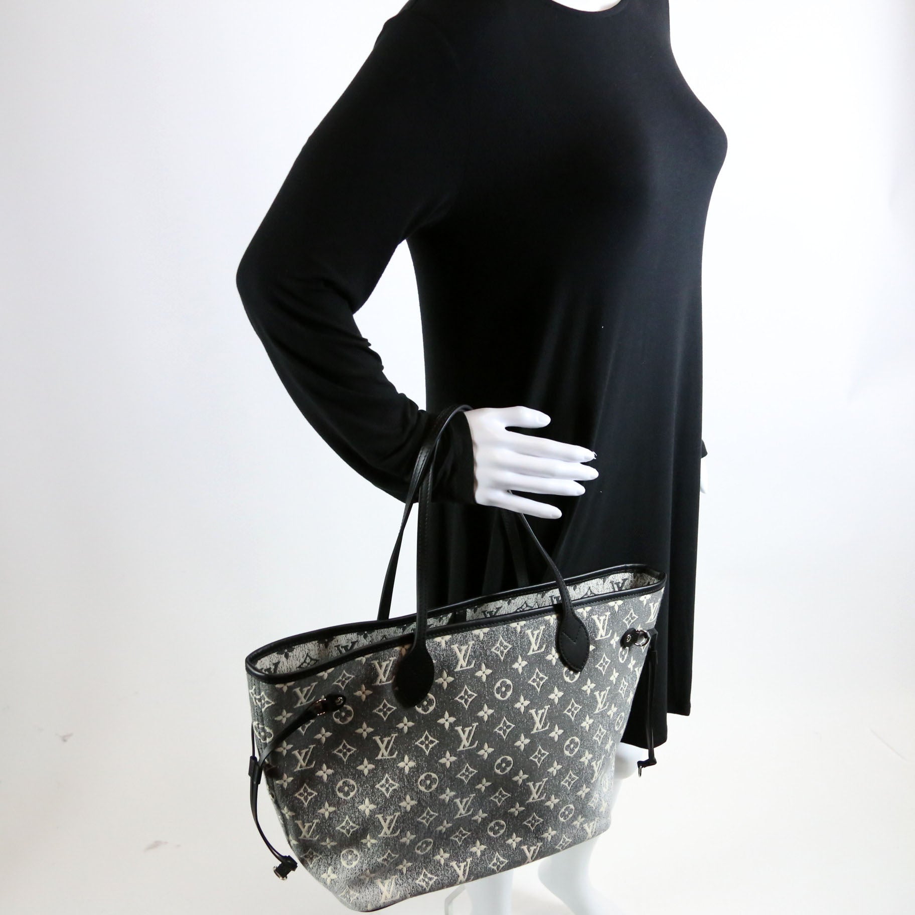 Neverfull MM Monogram Denim Jacquard
