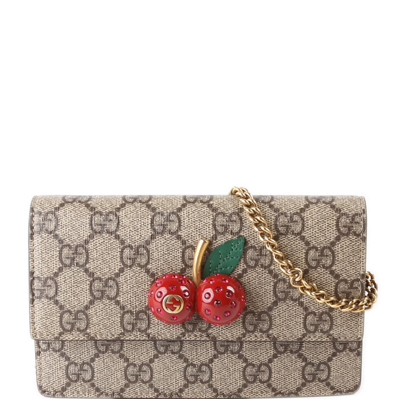 481291 GG Supreme Cherries Mini Bag