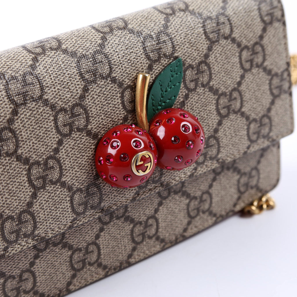 481291 GG Supreme Cherries Mini Bag