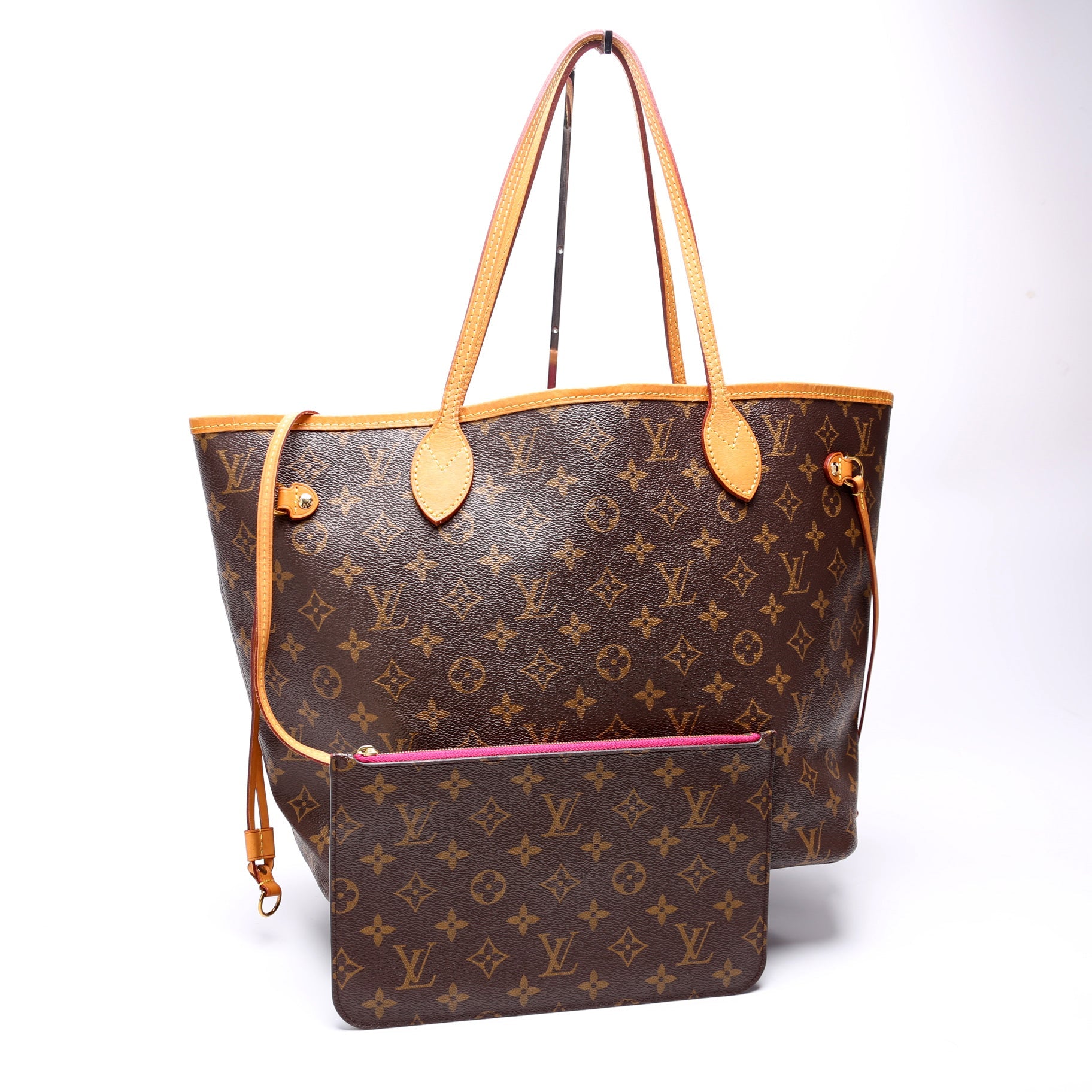 Neverfull with Wallet MM Monogram