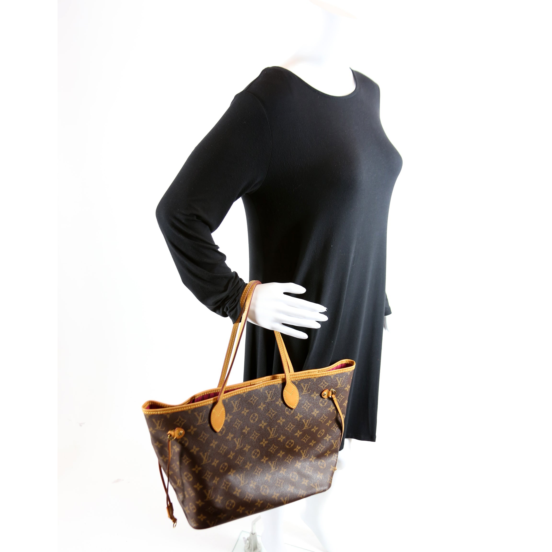 Neverfull with Wallet MM Monogram