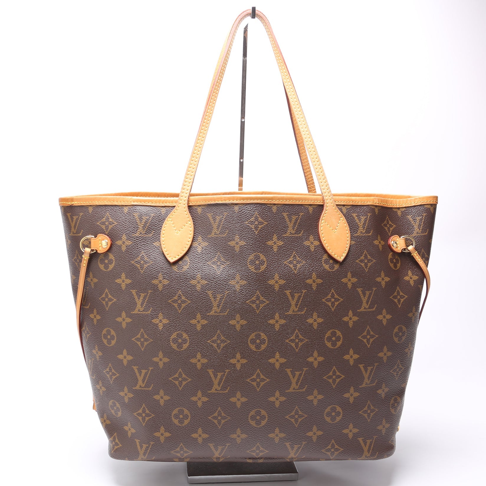 Neverfull With Wallet MM Monogram Yellow Interior