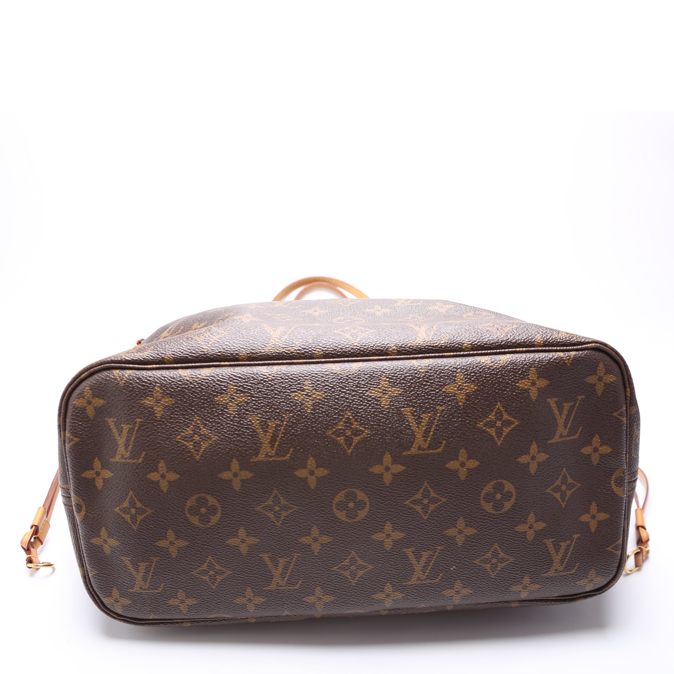 Neverfull With Wallet MM Monogram Yellow Interior