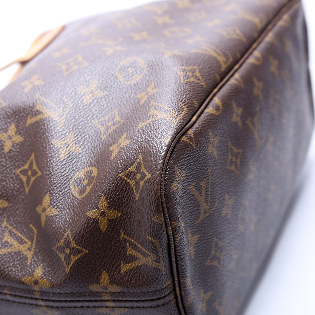 Neverfull With Wallet MM Monogram Yellow Interior