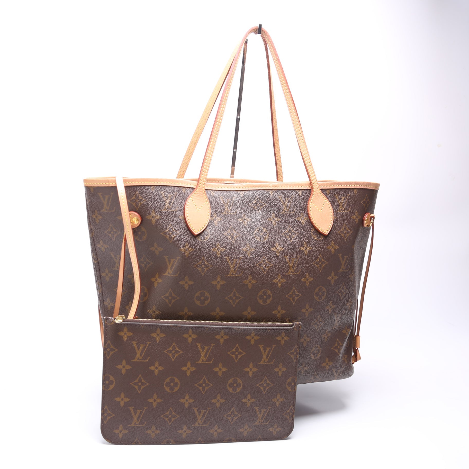 Neverfull with Wallet MM Monogram