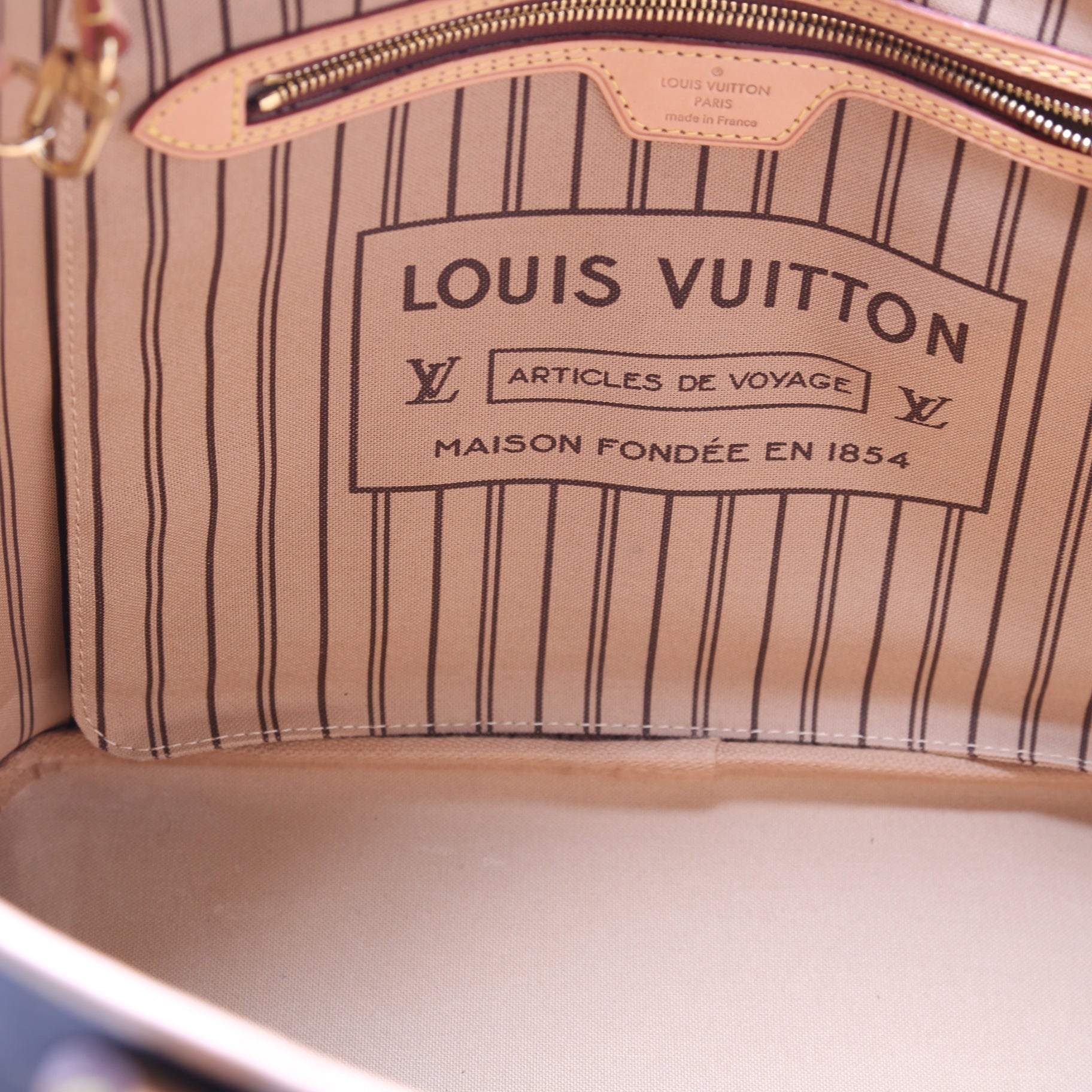 Neverfull with Wallet MM Monogram