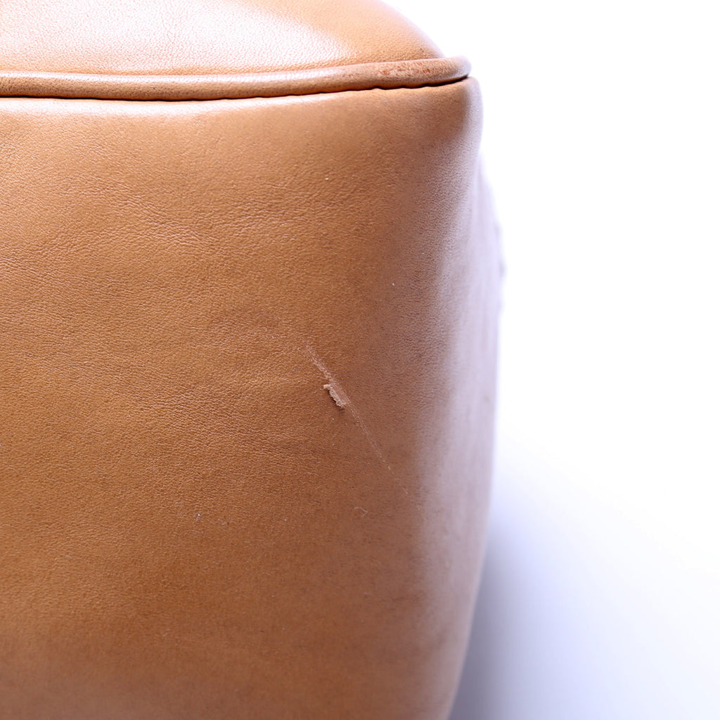 211966 Calfskin Jockey Hobo Large Tan