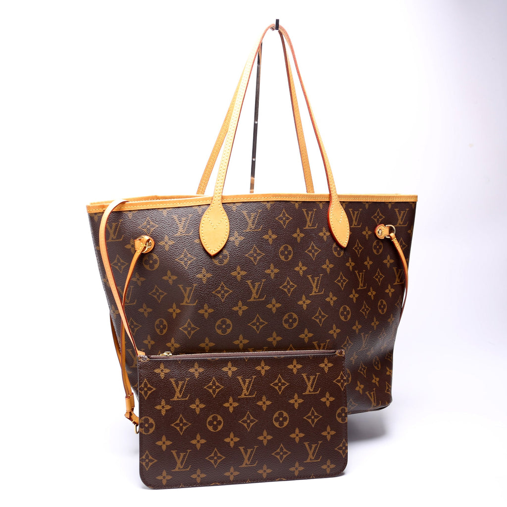 Neverfull with Wallet MM Monogram