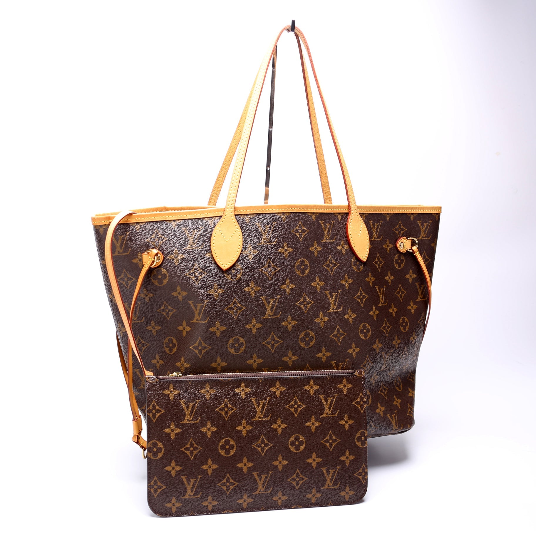 Neverfull with Wallet MM Monogram