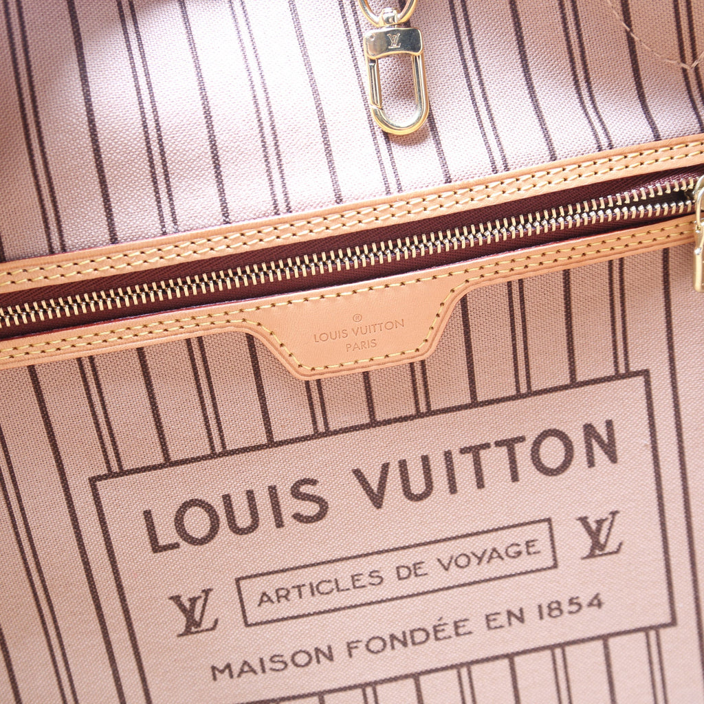 Neverfull with Wallet MM Monogram
