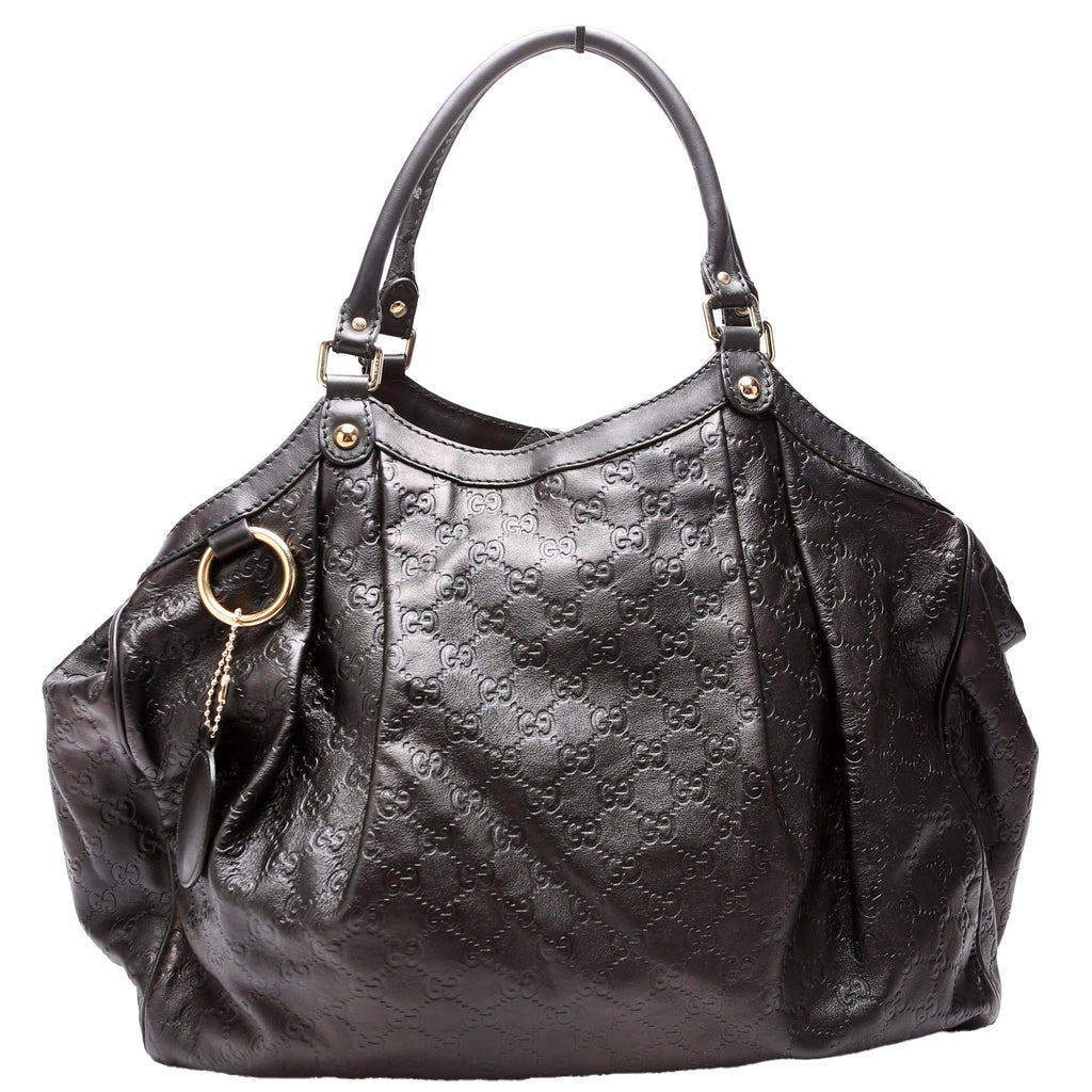 211942 Sukey Leather Large Black