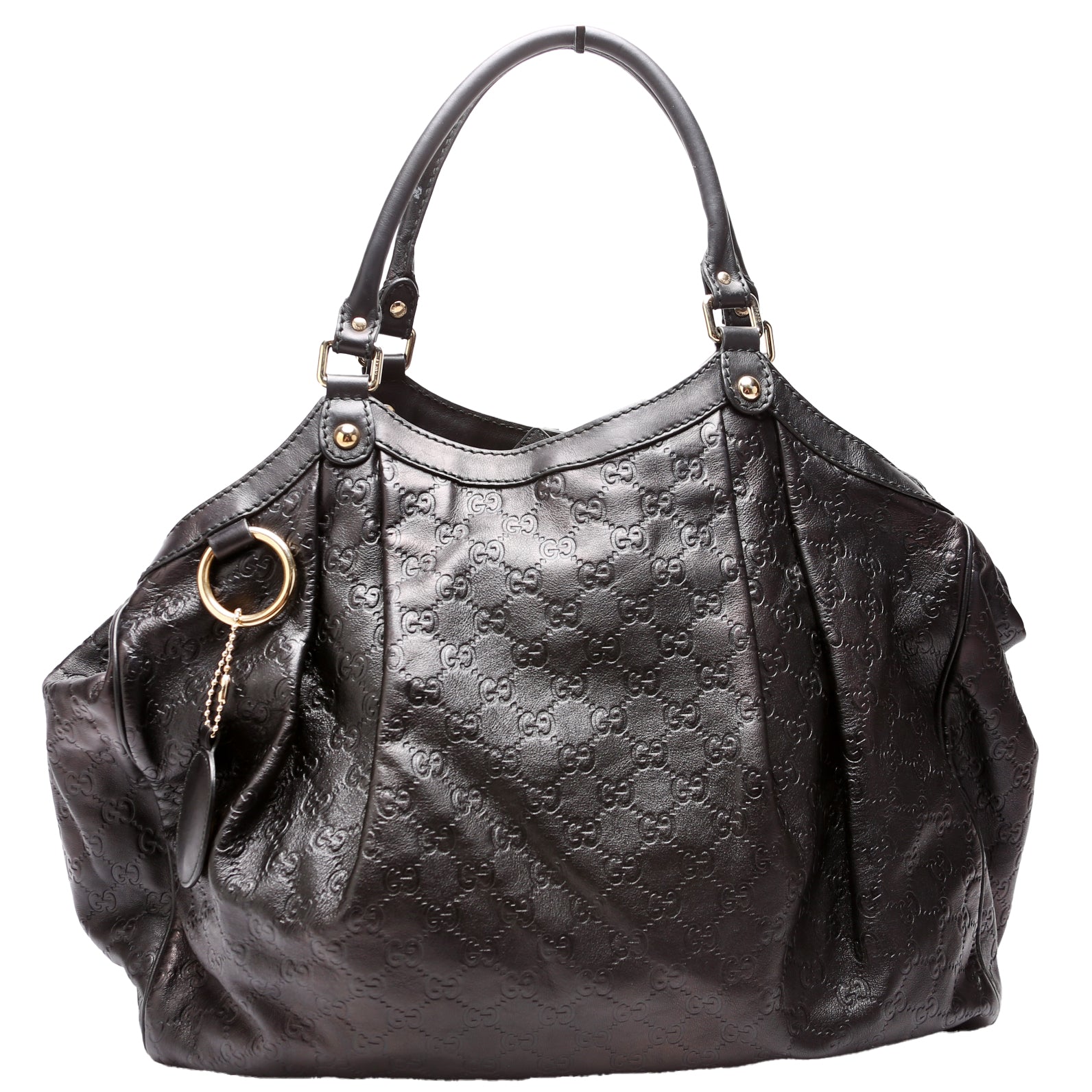 211942 Sukey Leather Large Black