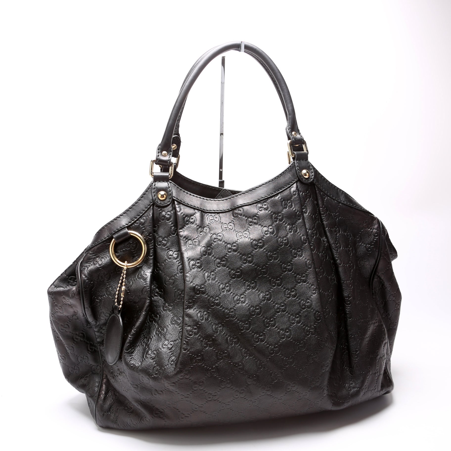 211942 Sukey Leather Large Black
