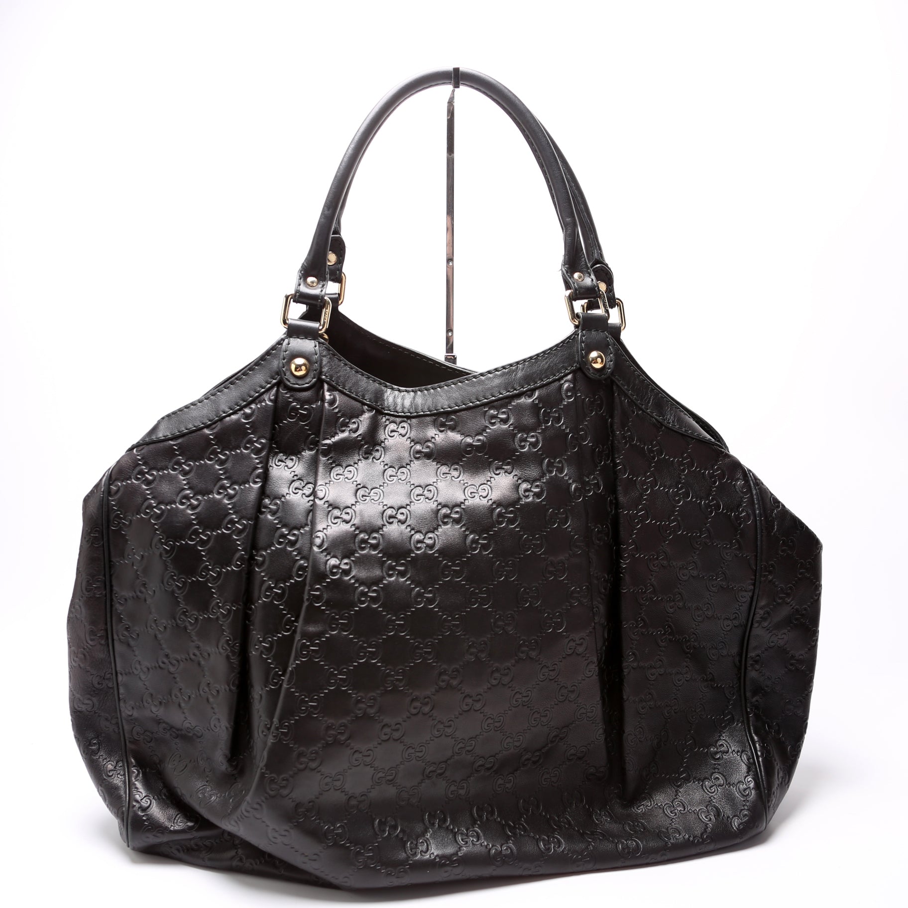 211942 Sukey Leather Large Black