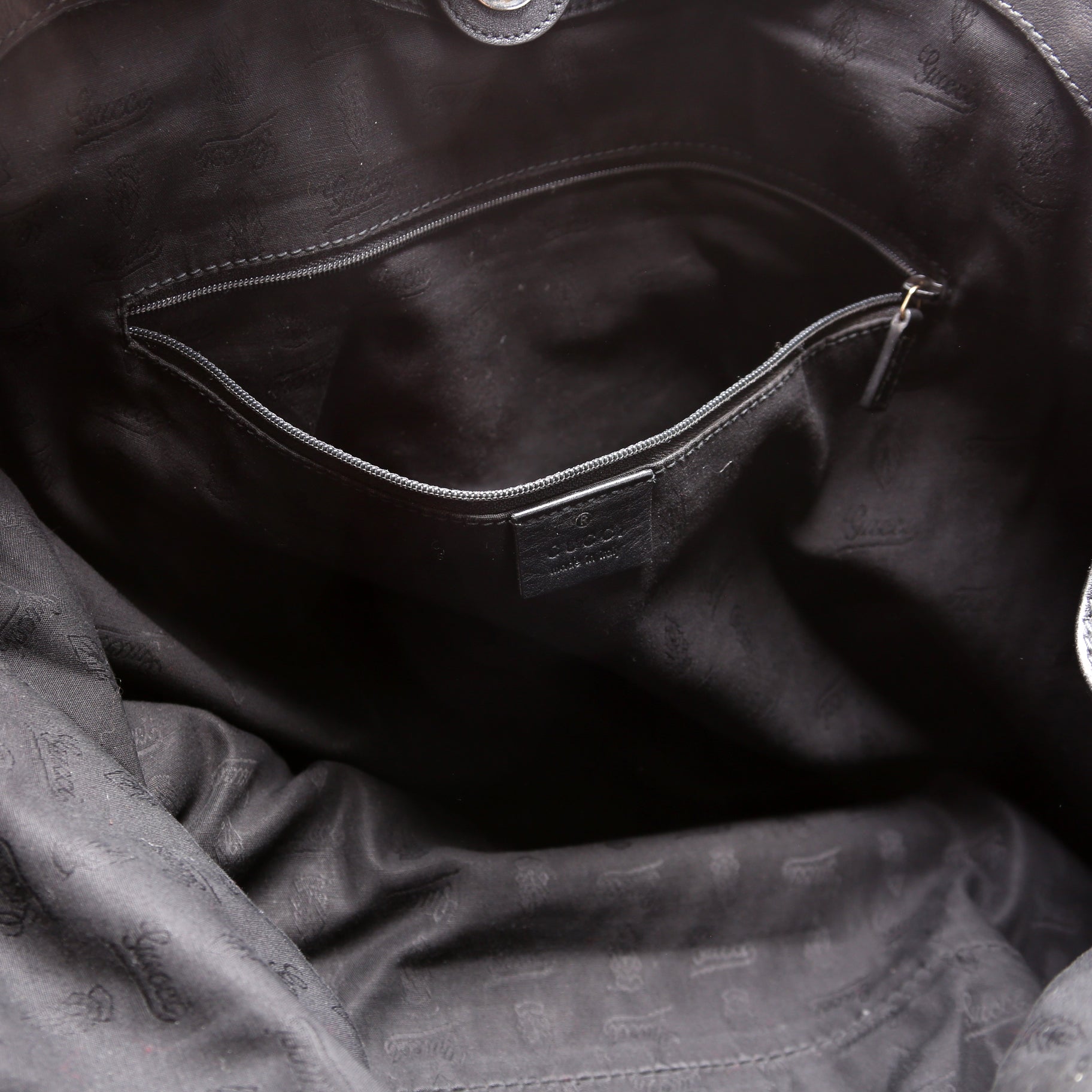 211942 Sukey Leather Large Black