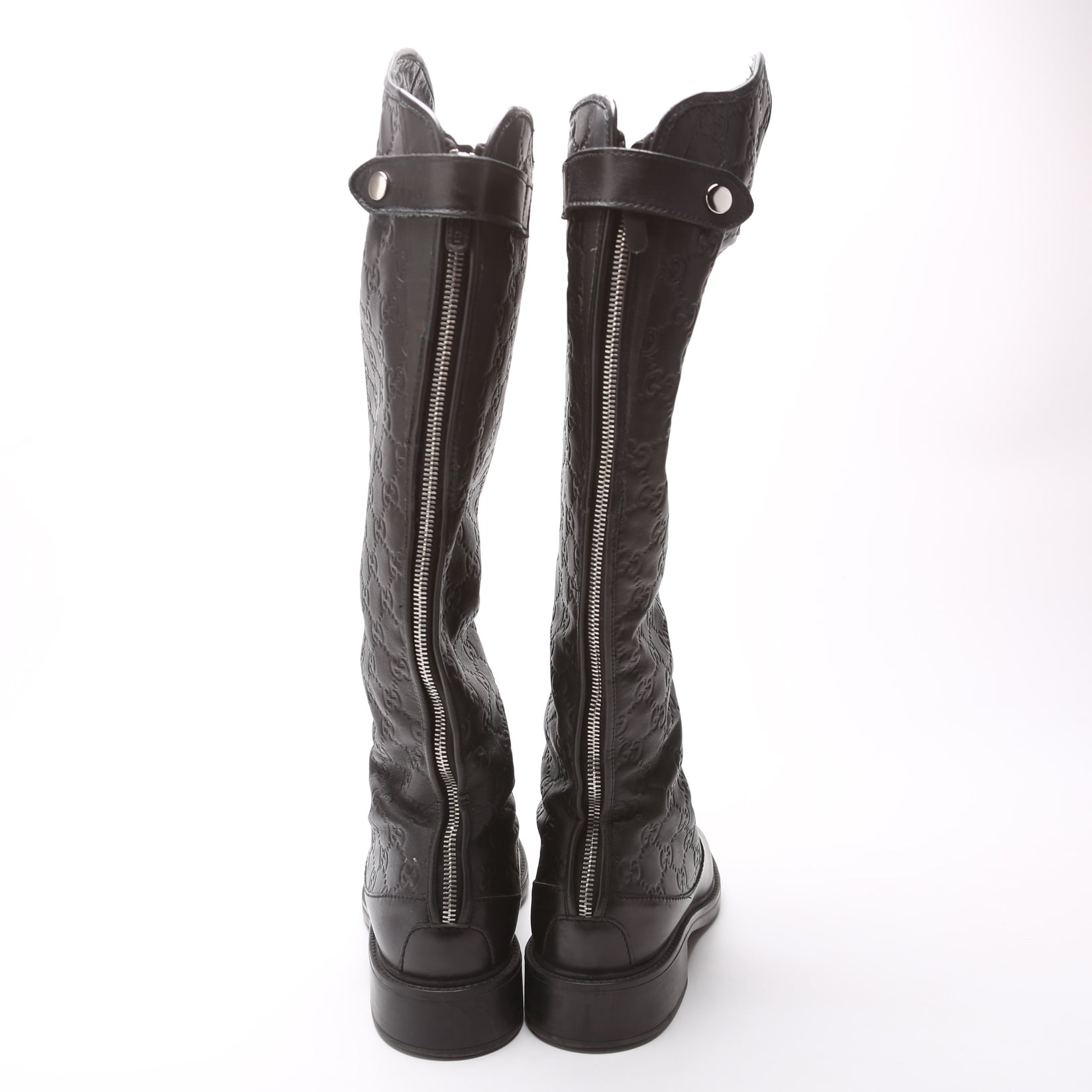 Gccssma Leather Soft Knee High Riding Boots Size 39