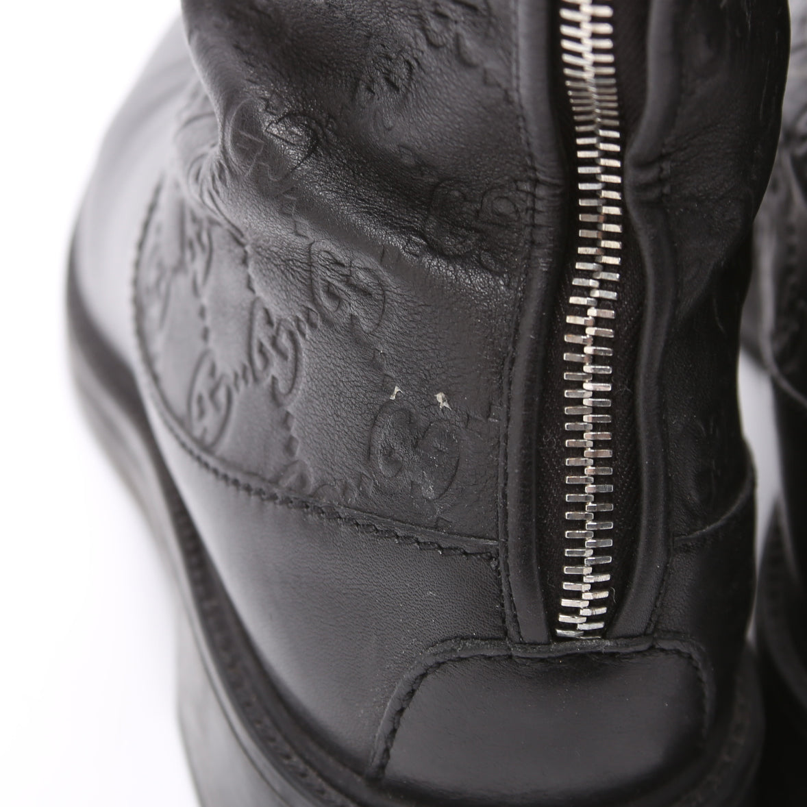 Gccssma Leather Soft Knee High Riding Boots Size 39