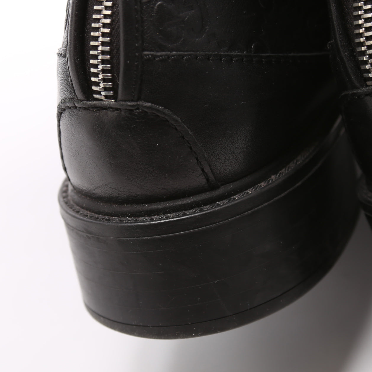 Gccssma Leather Soft Knee High Riding Boots Size 39