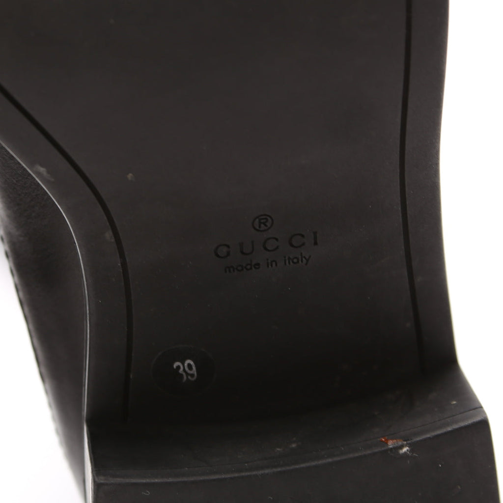 Gccssma Leather Soft Knee High Riding Boots Size 39