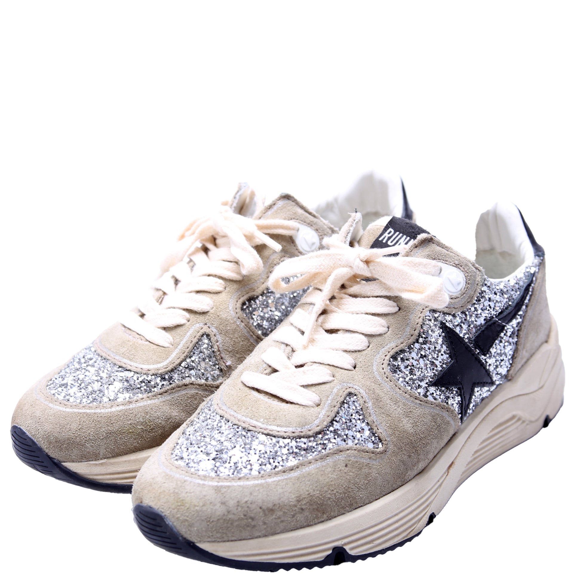 Running Sneakers Size 37 Beige