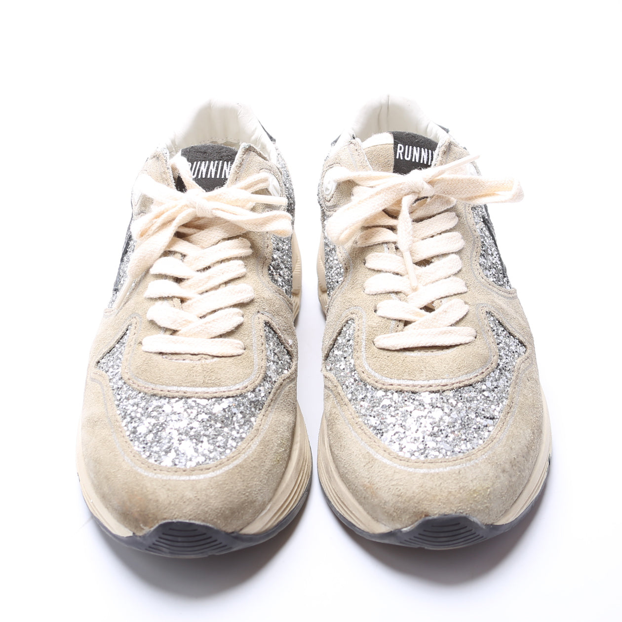 Running Sneakers Size 37 Beige