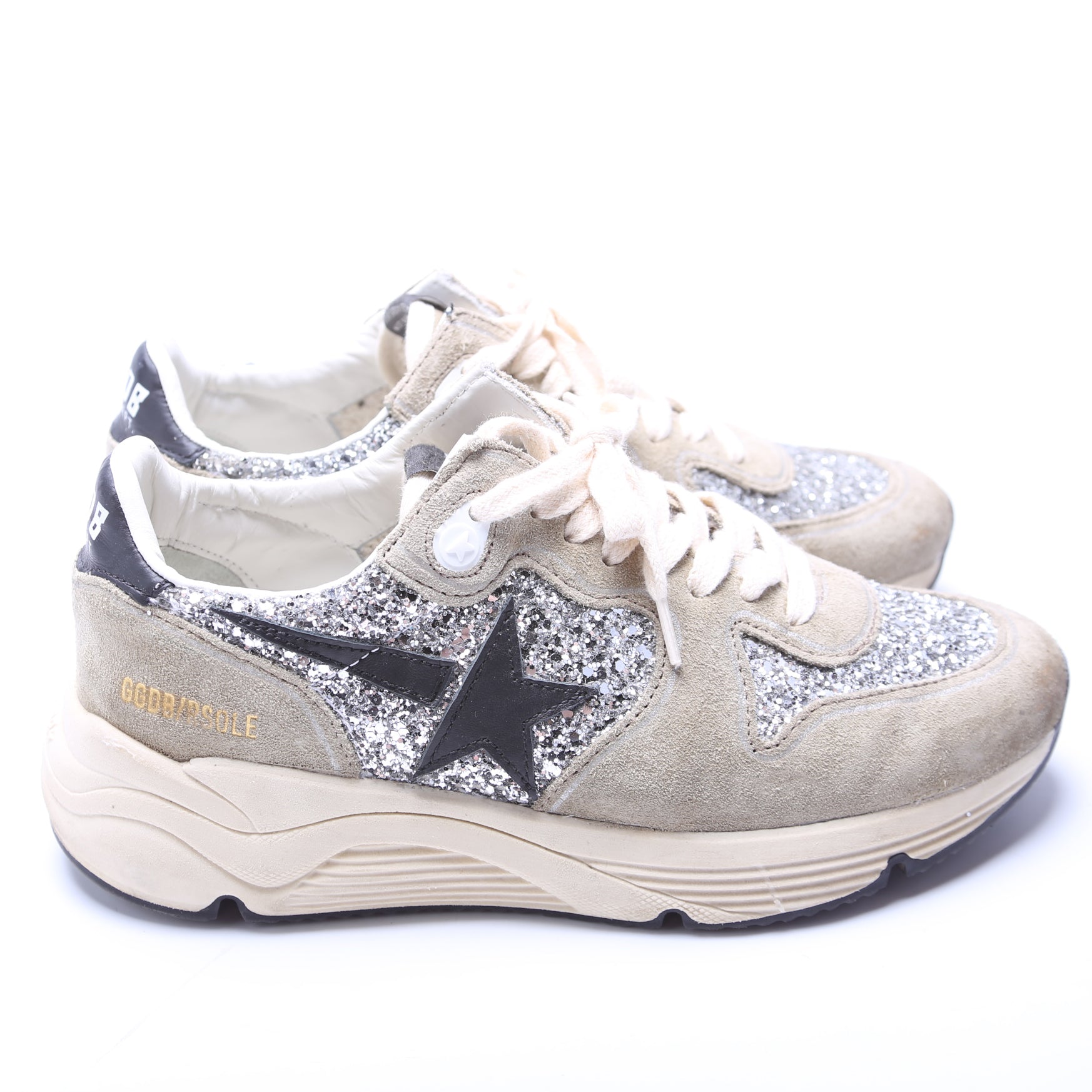 Running Sneakers Size 37 Beige