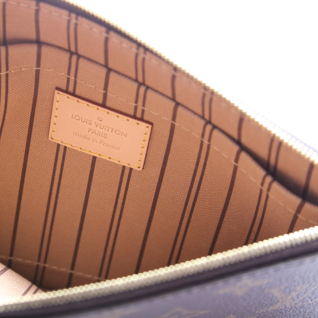 Pochette Only Monogram Neverfull Beige