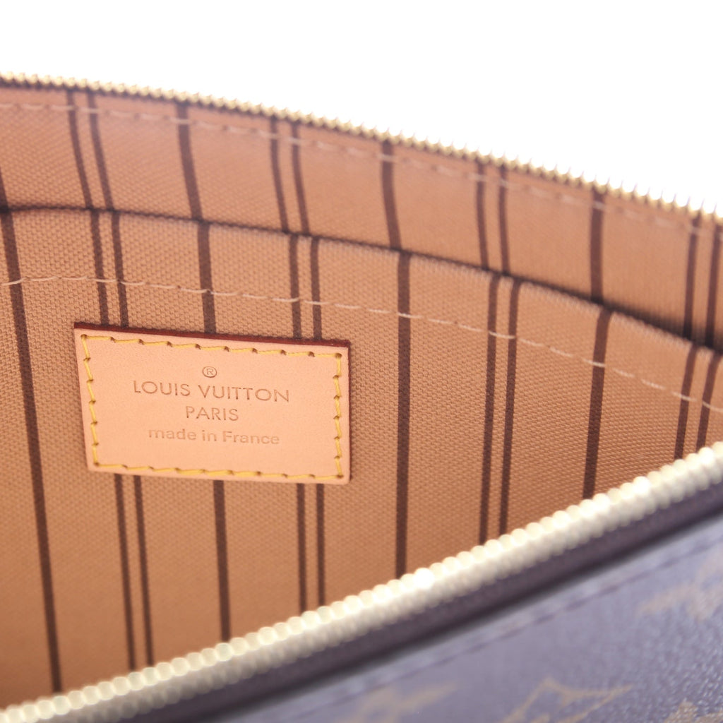 Pochette Only Monogram Neverfull Beige