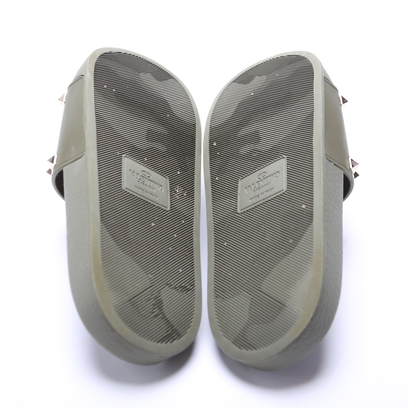 Rockstud Rubber Slides Size 39