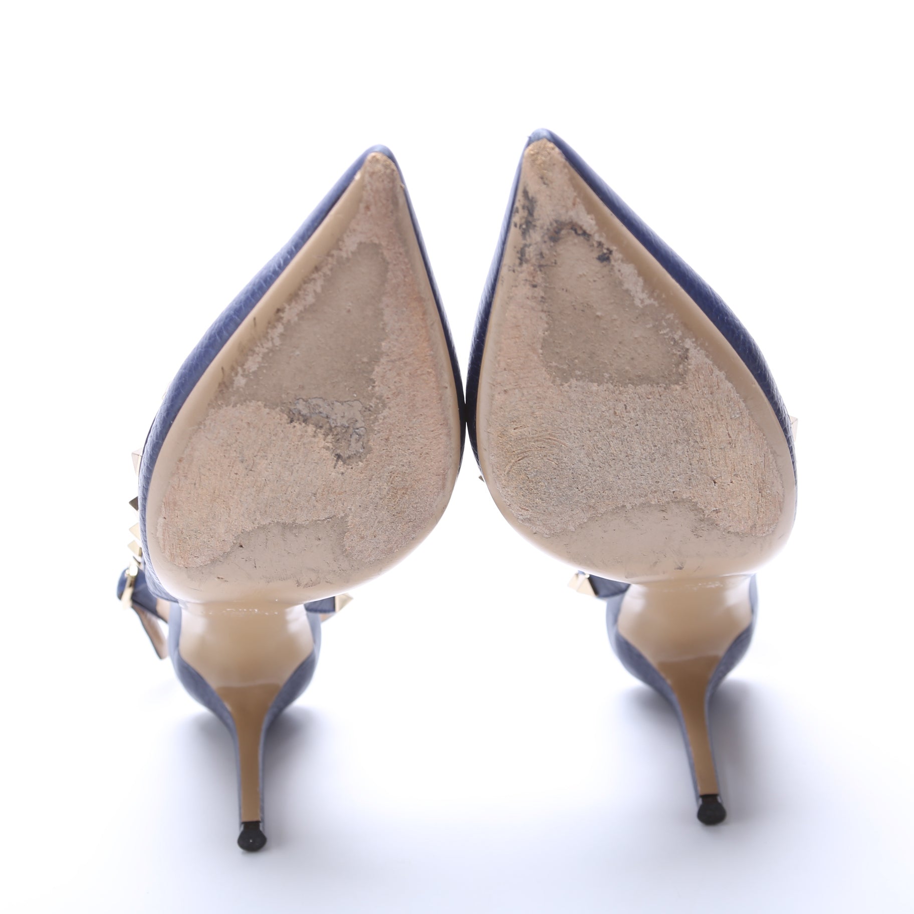 Rockstud Slingback 85MM Pumps Size 38.5