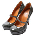 Gucci Patent Mary Jane Platform Pumps Size 36.5