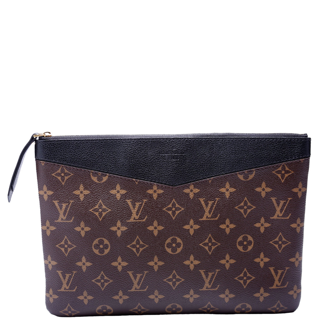Daily Pouch Monogram Black