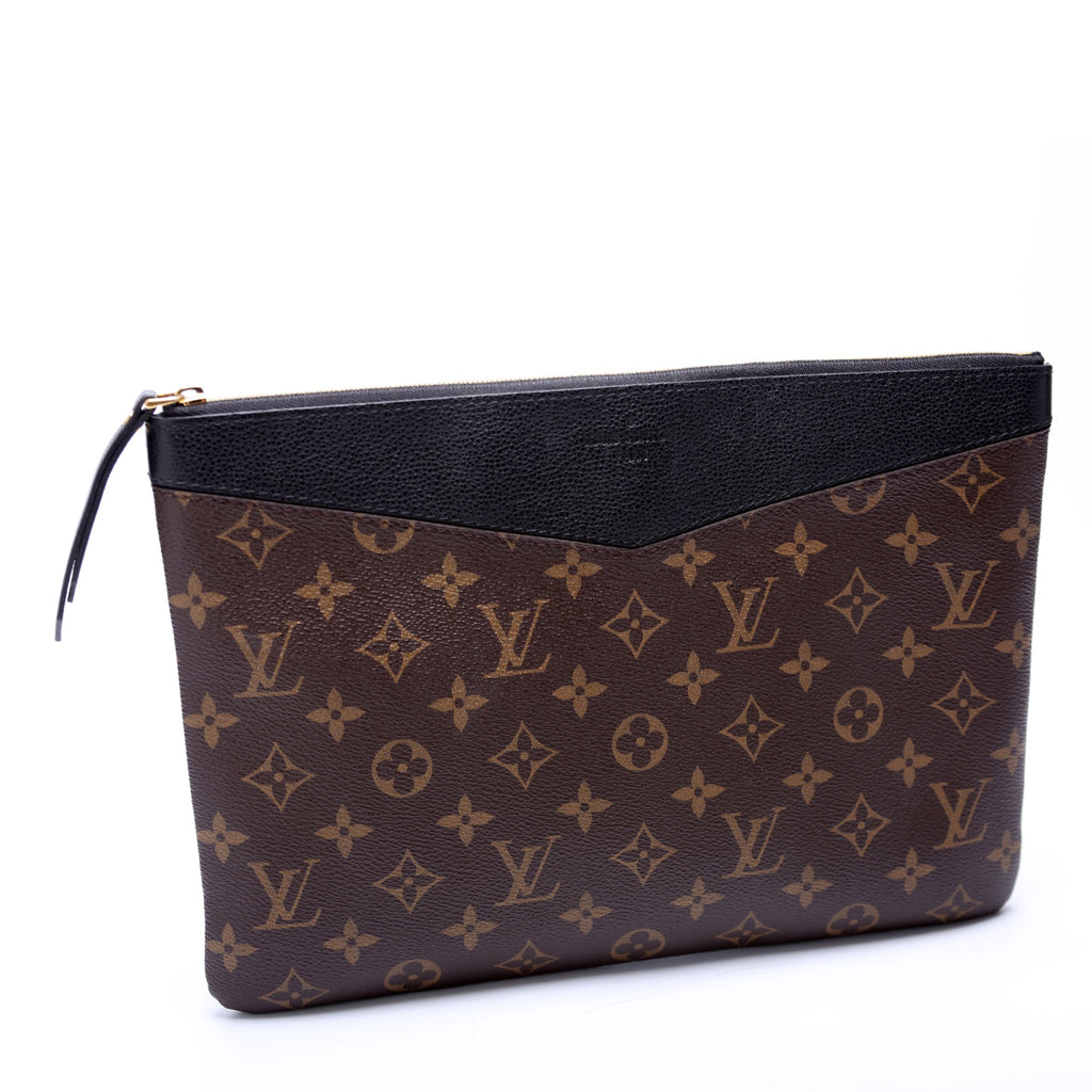 Daily Pouch Monogram Black