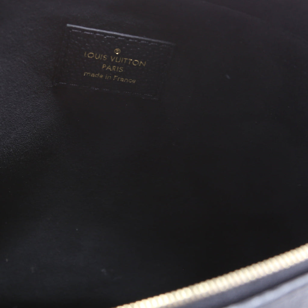 Daily Pouch Monogram Black