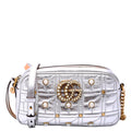 447632 Marmont Small Leather/Pearl Camera Silver