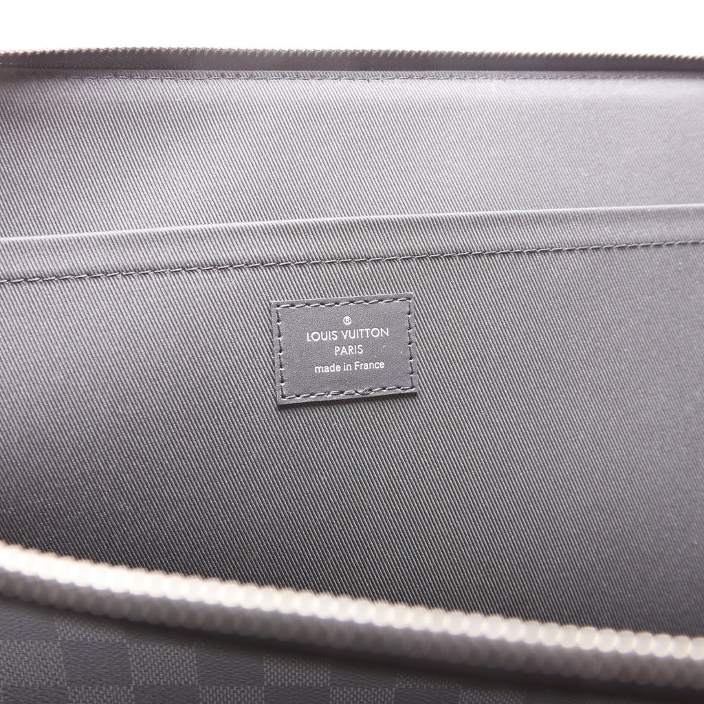 Pochette Jour GM Damier Graphite Black