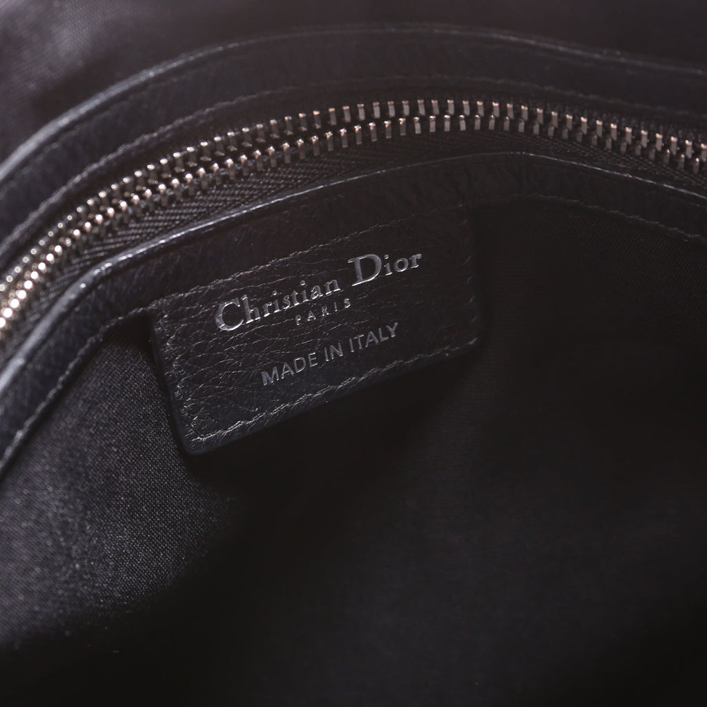 Granville Medium Leather Tote Black